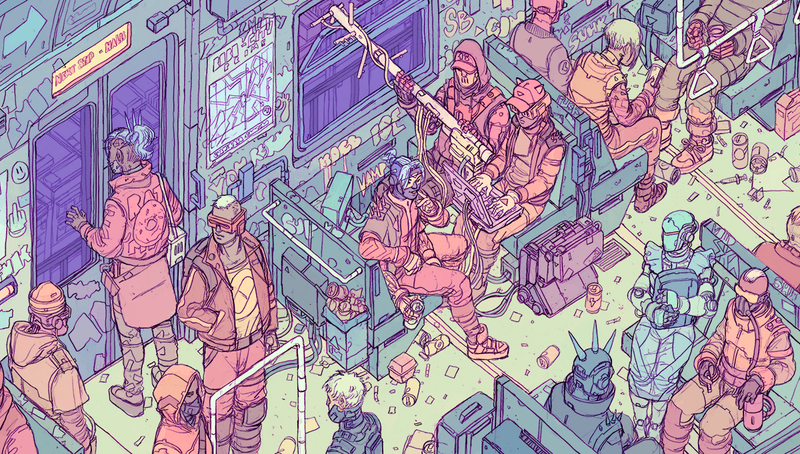Illustration for article titled Cyberpunk 2077's Special Cover Art Is Very Nice